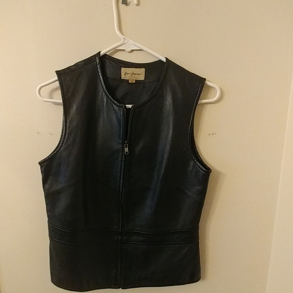 Leather Vest